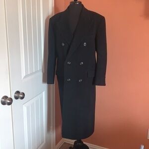 Hammersley England Dark Grey Wool Peacoat 38 Short